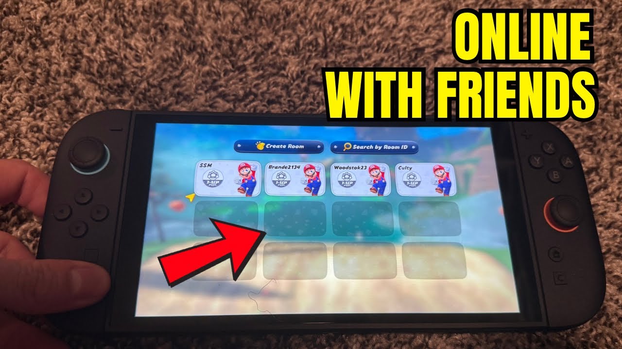 Mario Kart World: How to Play Online Multiplayer With Friends Tutorial! (Invite & Join Them)