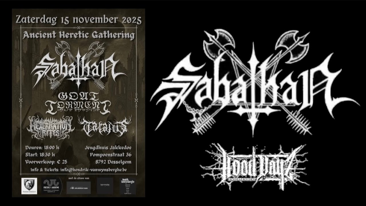 Ancient Heretic Gathering - 15 November 2025 - Desselgem - Sabathan - Black Metal