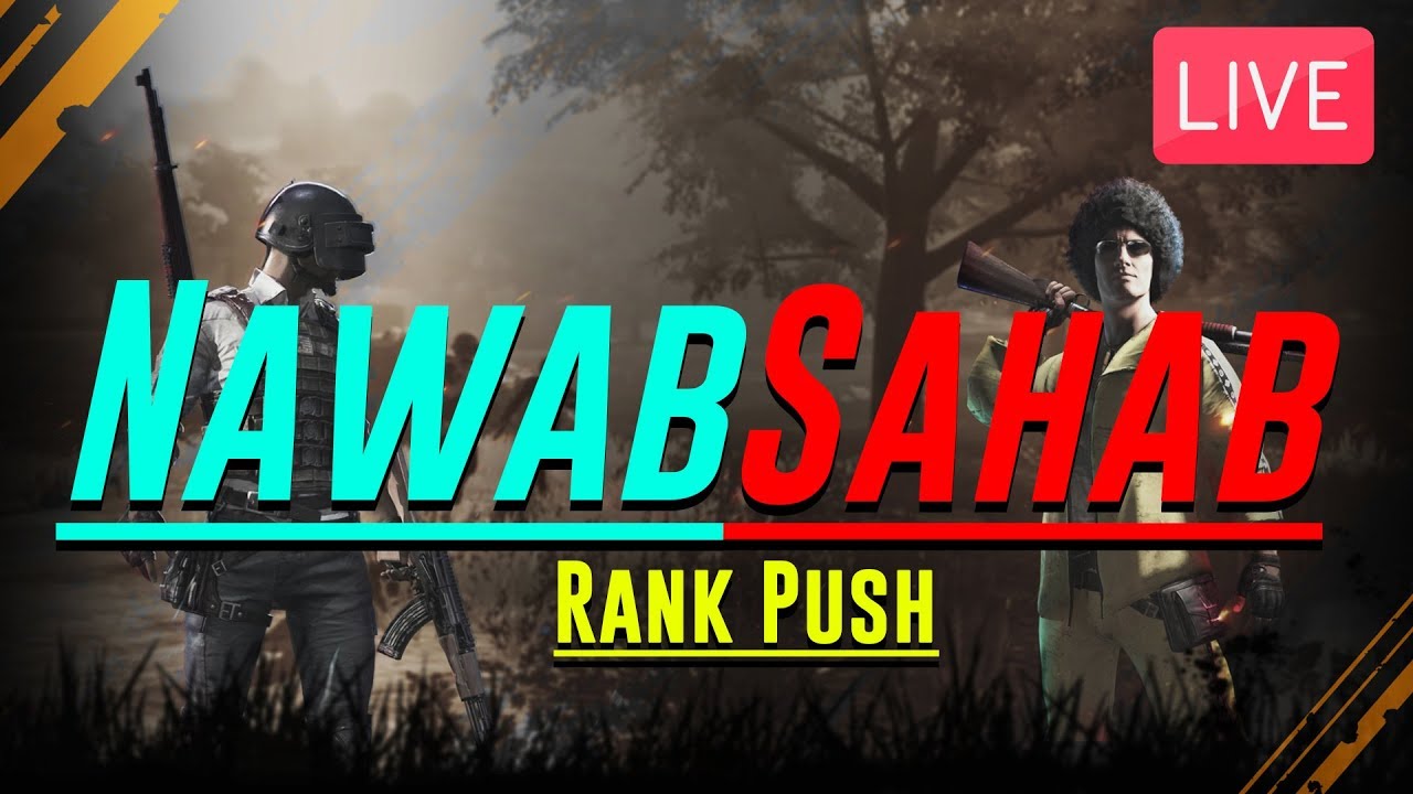 Nawab Sahab PUBG Mobile Emulator II SEASON 8 RANK PUSH II LET'S GO