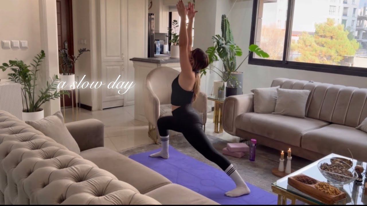 A calm workday at home