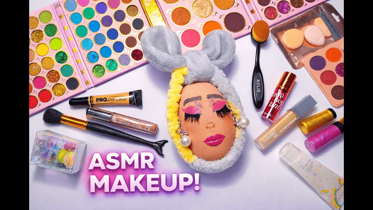 ASMR Makeup on Potato 🥔 by Aynah |  (No Talking)