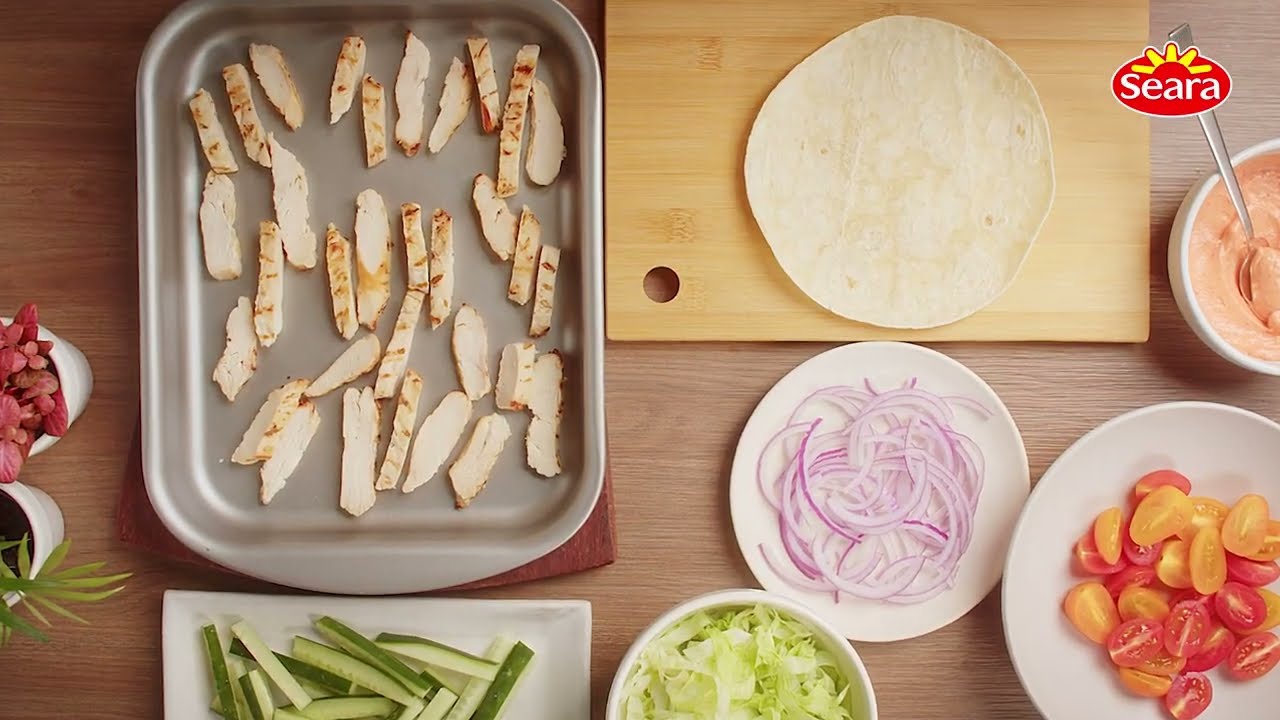 Poniente Solutio. Ideas Recetas. Chicken Wrap_3. Seara