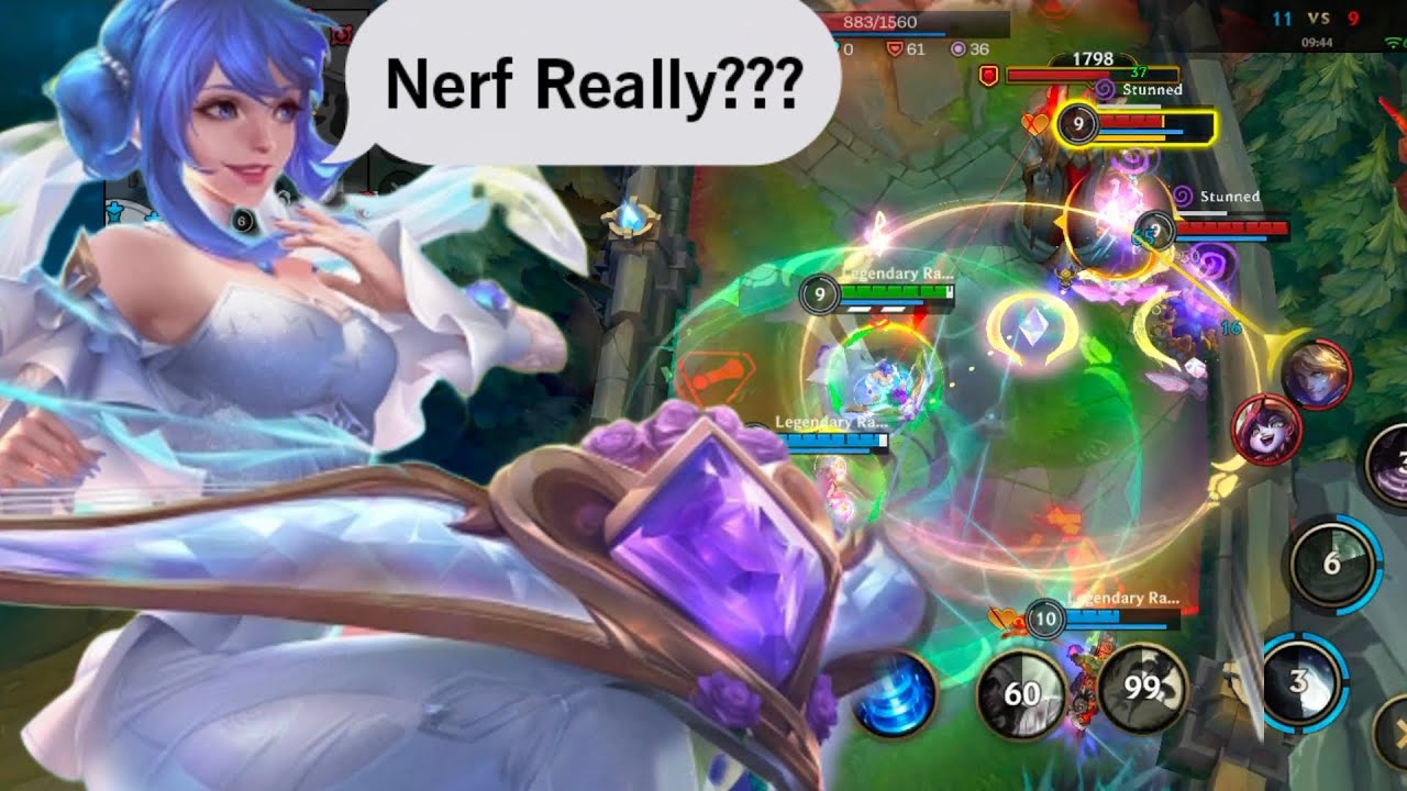 Wild Rift Sona CDR Heal Build Gameplay S11