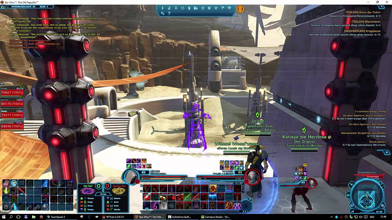 SWTOR Vorsaison Tofn Ranked PvP vs Warzone Veteran