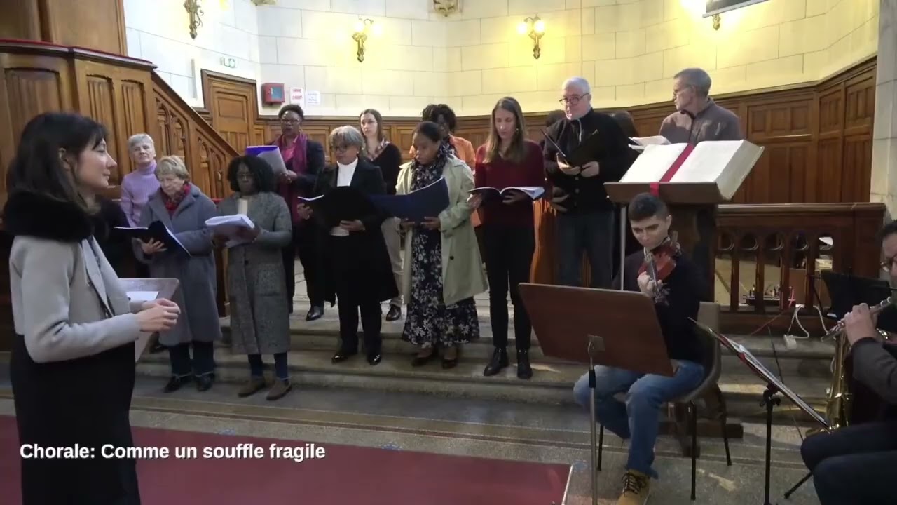 Chorale EPUGRT au culte le 14 12 2025