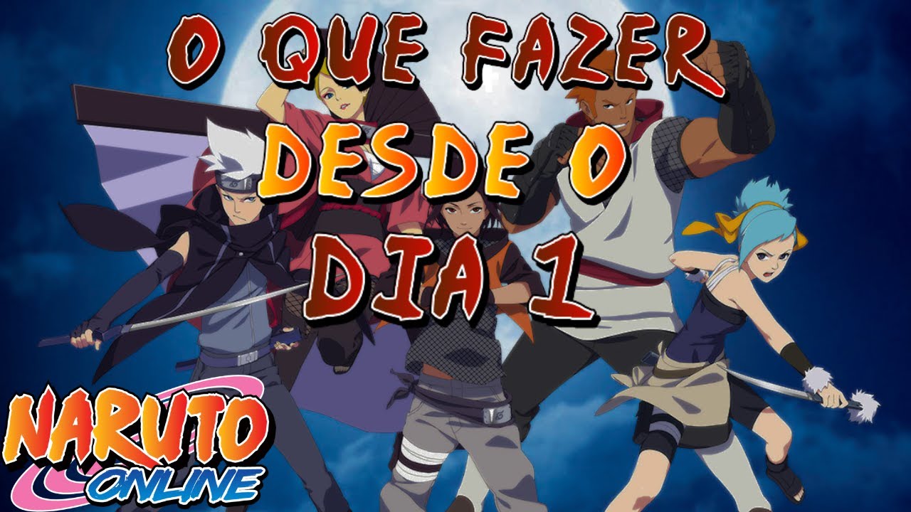 TUTORIAL PARA JOGADORES INICIANTES - NARUTO ONLINE