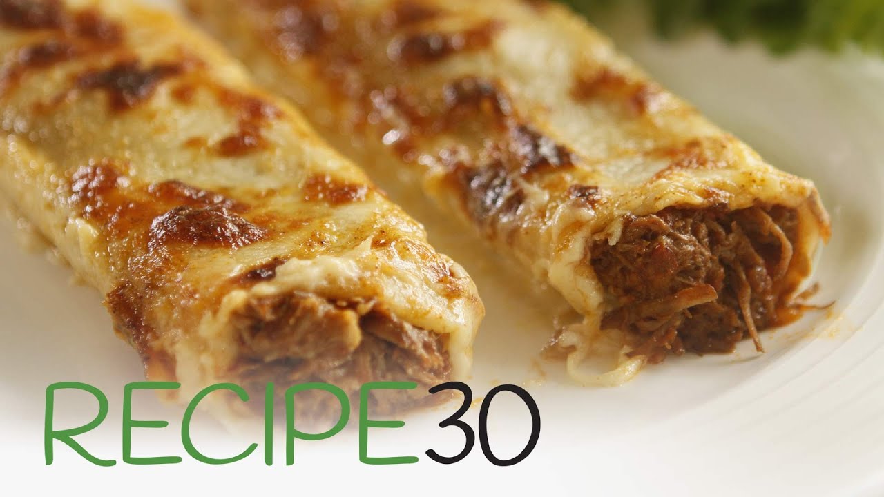 Beef Ragù Cannelloni - By RECIPE30.com