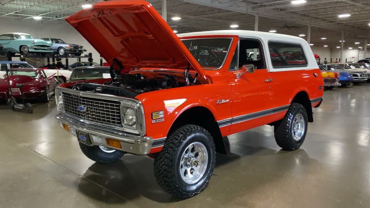 1971 Chevrolet Blazer in Hugger Orange