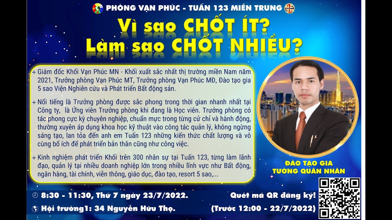 Full ✅ V&igrave; sao CHỐT &Iacute;T - L&agrave;m sao CHỐT NHIỀU | Tướng qu&acirc;n Nh&acirc;n - &Acirc;n Đức Nh&acirc;n | Học viện Vạn Ph&uacute;c