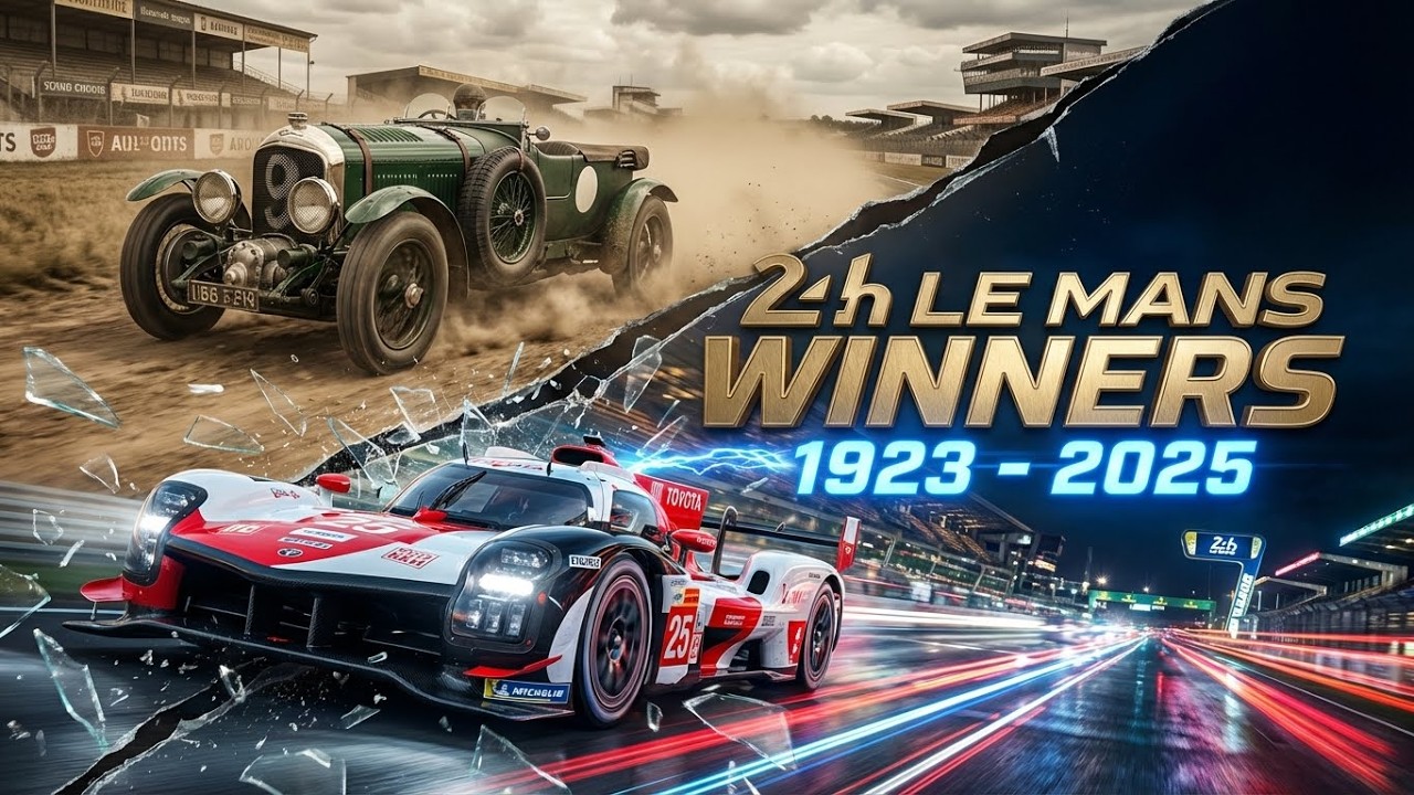 Every 24H Le Mans Overall Winner (1923–2025) — Complete Evolution