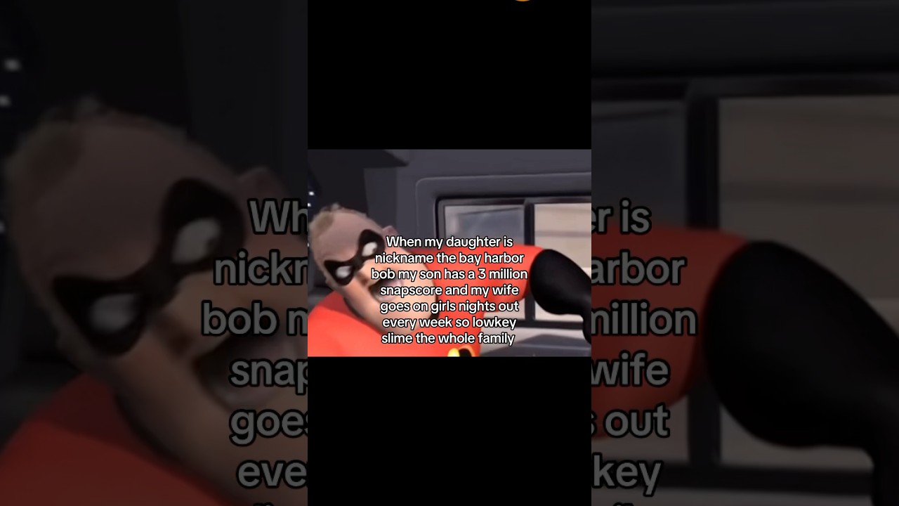 Mr Incredible Sliming His Whole Family 😭🔥💯#incredibles #memes