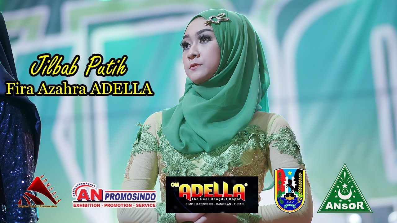 ADELLA Jilbab Putih Fira Azahra Live Tuban GP Ansor