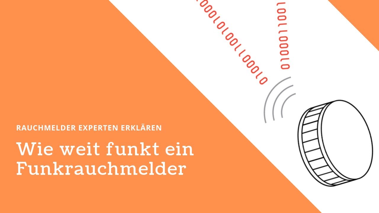 Rauchmelder-Funk-Reichweite: Wie weit funkt ein Funkrauchmelder?