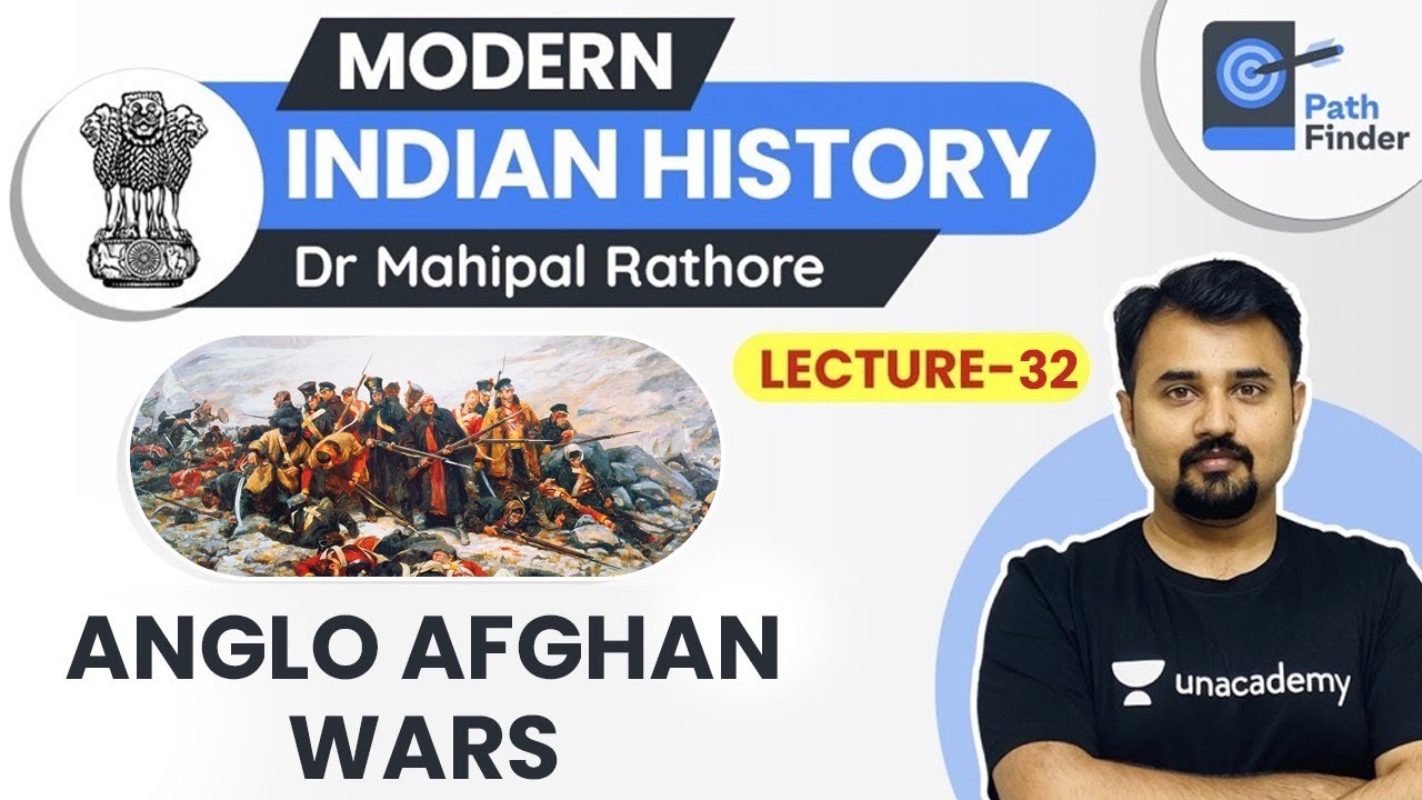 L32: Anglo Afghan Wars l The Great Game l Modern Indian History | UPSC CSE 2021 | Dr Mahipal Rathore