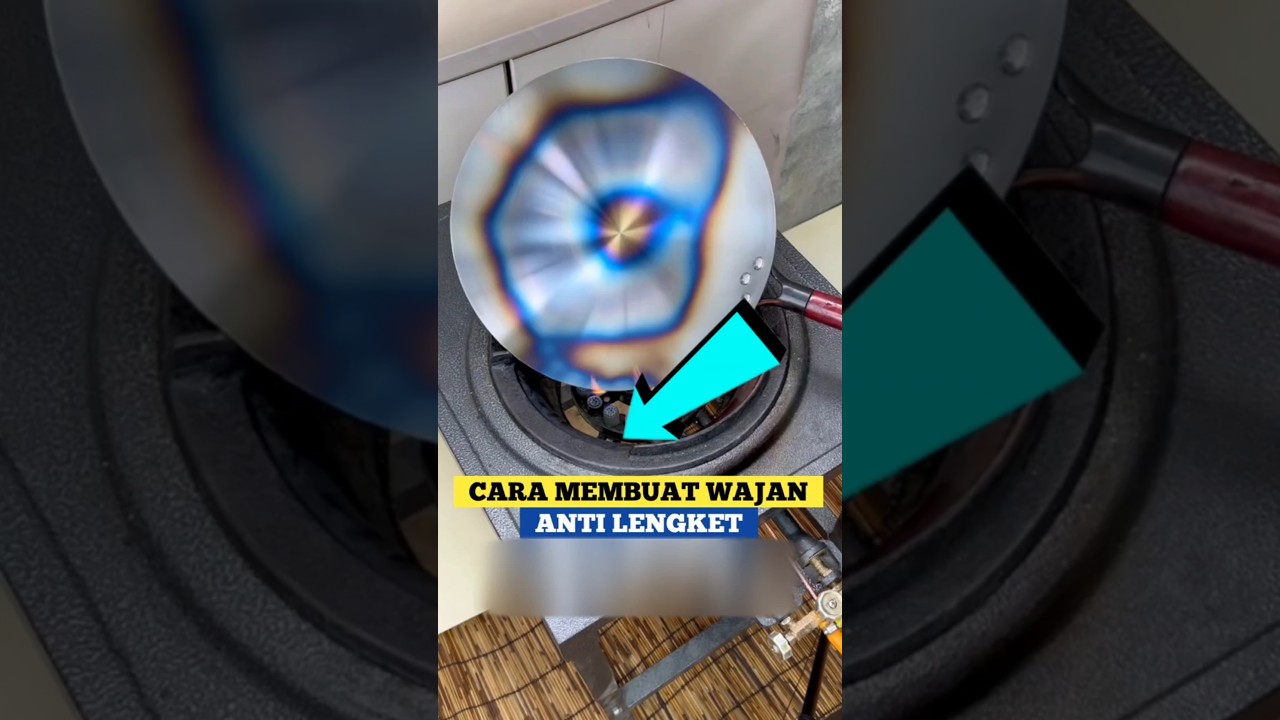 Membuat wajan biasa menjadi wajan anti lengket