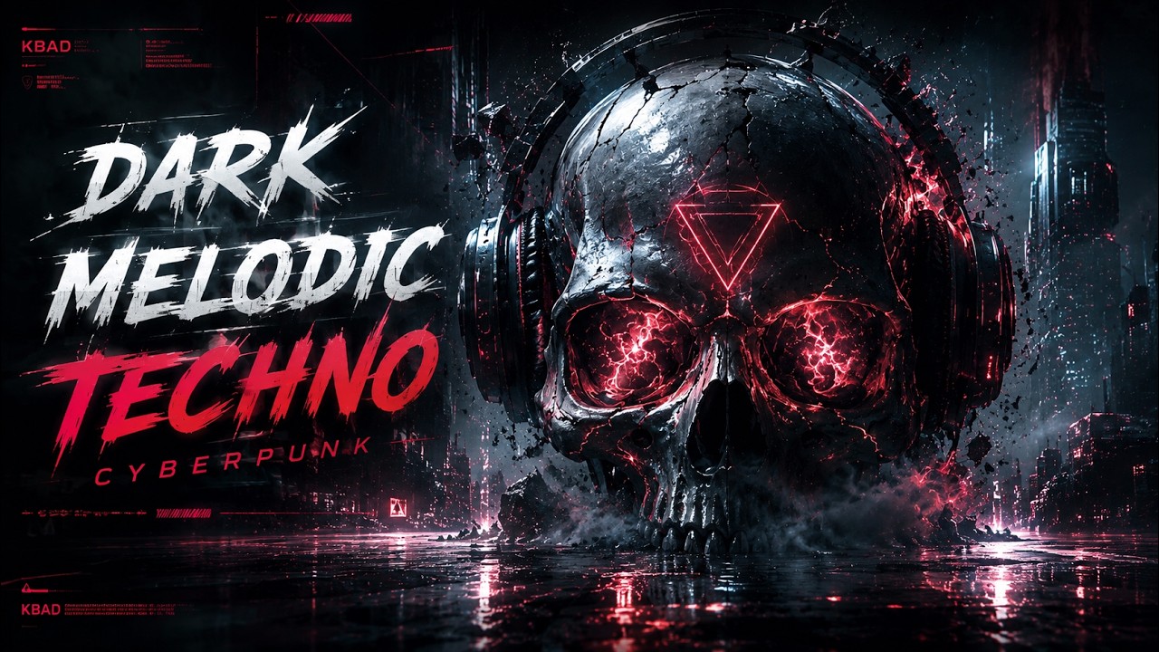 Dark Melodic Techno Journey 🚀 Cyberpunk Evolution | Hypnotic Peak-Time Energy