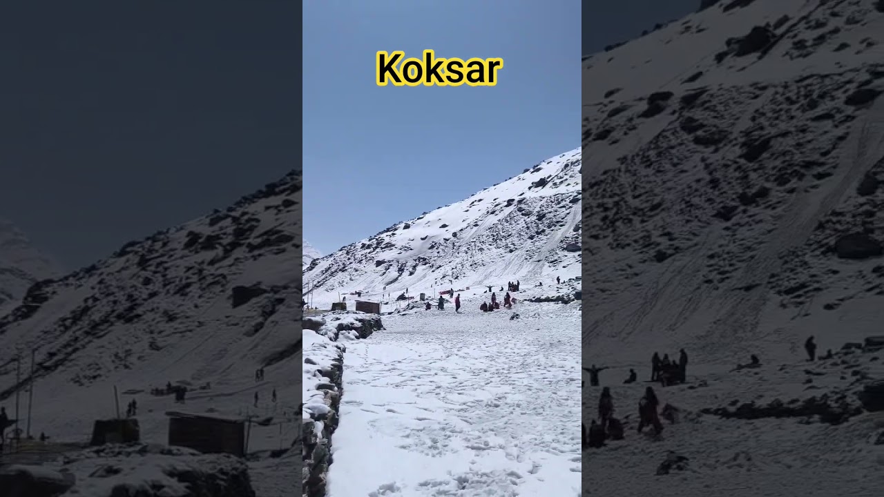 Latest Snow Update At Koksar 22April 2025 