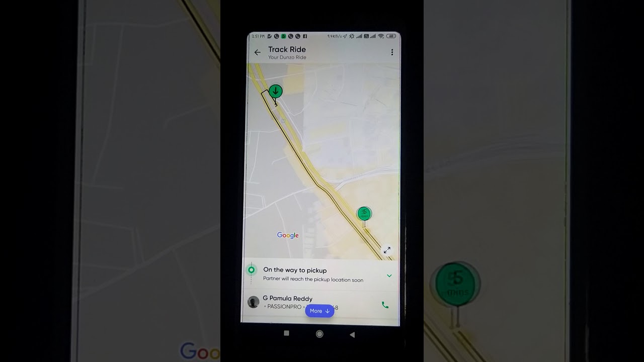 How to book bike taxis in Dunzo app