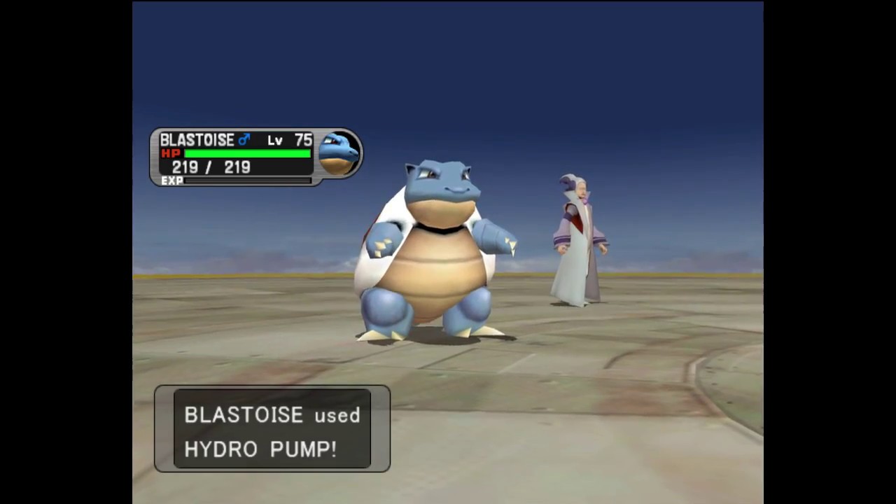 Pok&eacute;mon XD ‒ Hydro Pump / ハイドロポンプ / Hidrobomba [720p]