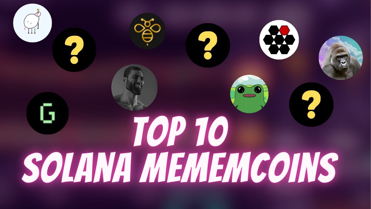 10 забытых мемо-монет Solana, которые могут вырасти в 10-100 раз к 2026 году.