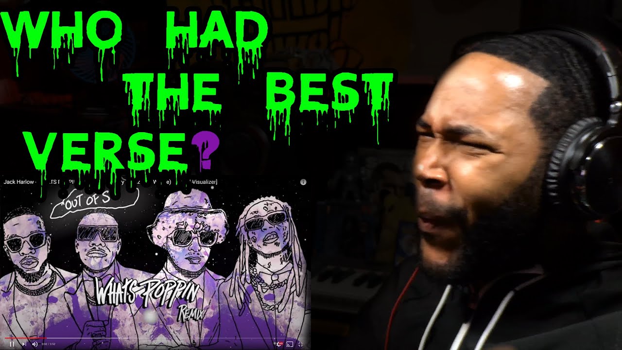 Jack Harlow - WHATS POPPIN (feat. DaBaby, Tory Lanez & Lil Wayne) [Official Visualizer] | REACTION