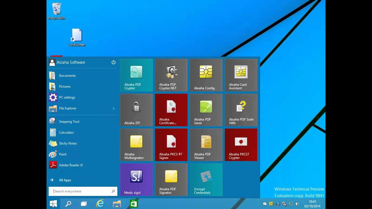 Windows 10 Smartcard Login with MaskTech MTCOS and Aloaha