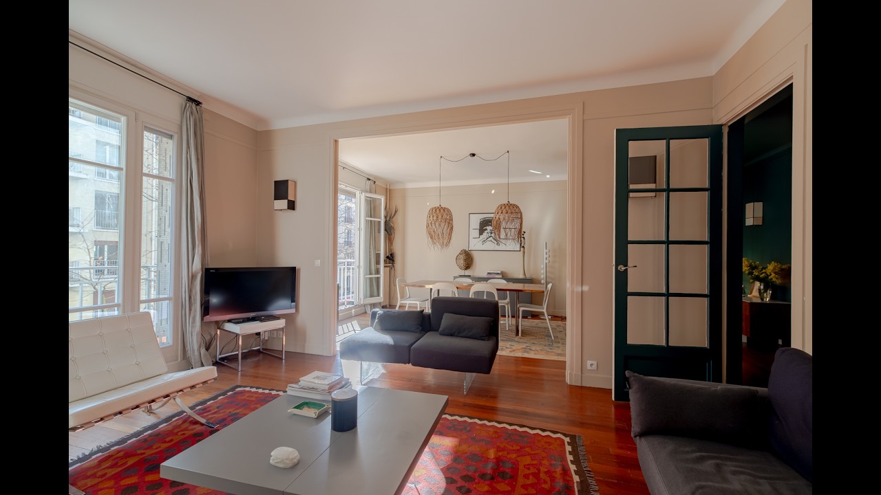 Paris 16. Appartement familial 5 pièces