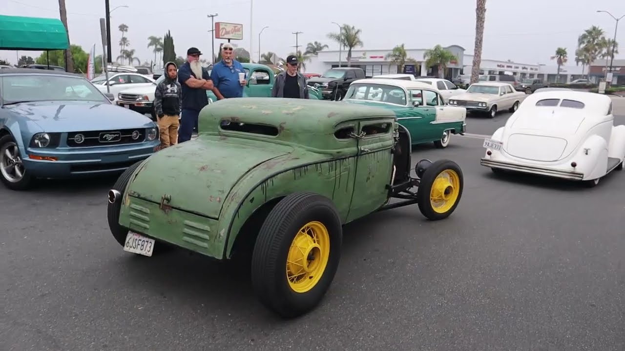 Classic Car Show Huntington Beach CA (Donut Derelicts)