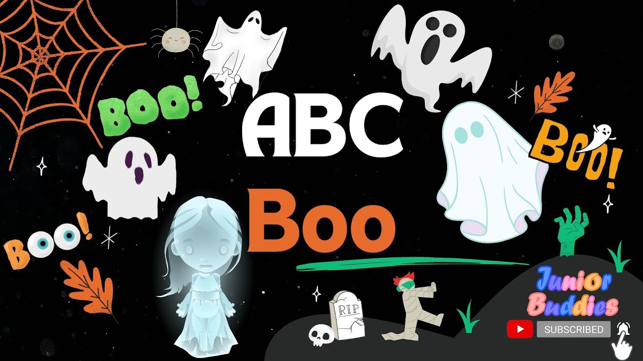 ABC Boo Song || Nursery Rhymes || Halloween Song