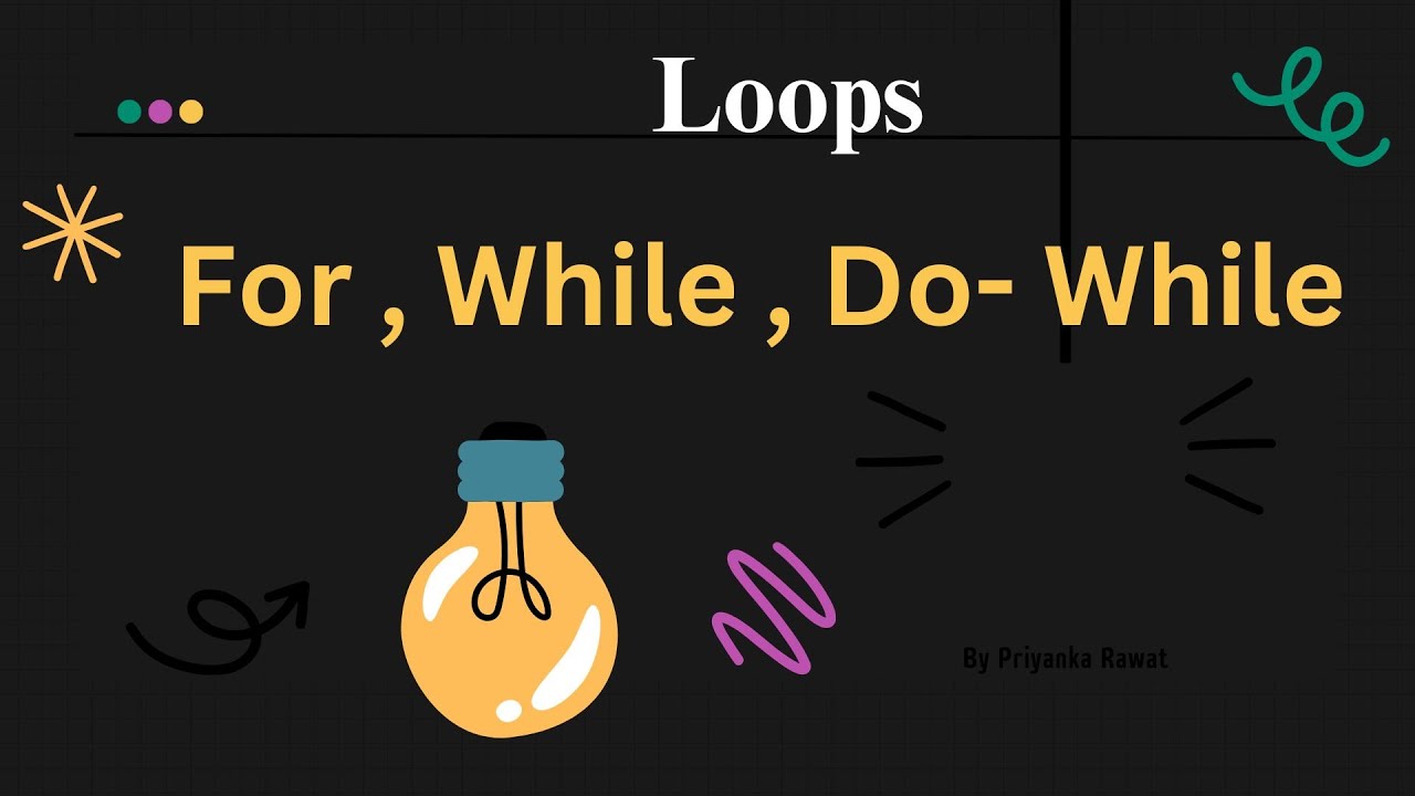 Loops in C Programming | for, while, do-while | Easy Explanation for Beginners