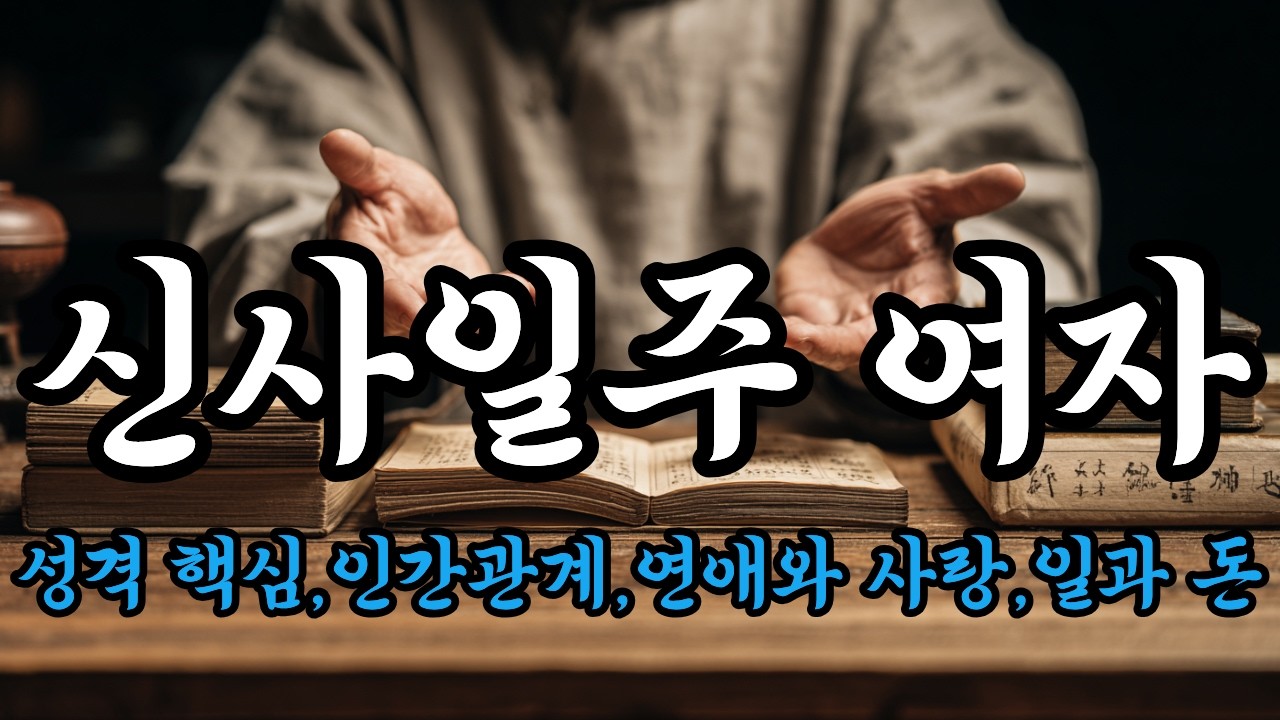 신사일주 여자 (신사일주 女 차갑고 계산적인데, 안에 불이 있음)
