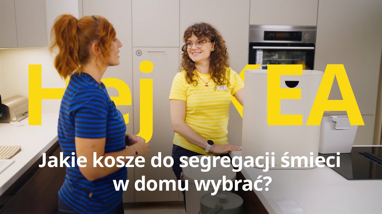 Jakie kosze do segregacji śmieci w domu wybrać? | Wszystko o kuchni z IKEA