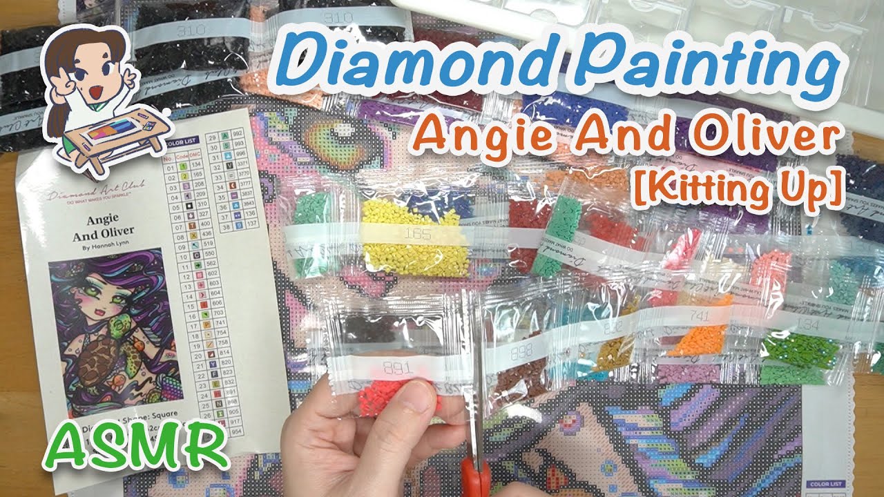 ASMR Diamond Painting [DAC] - Angie And Oliver [Kitting Up]