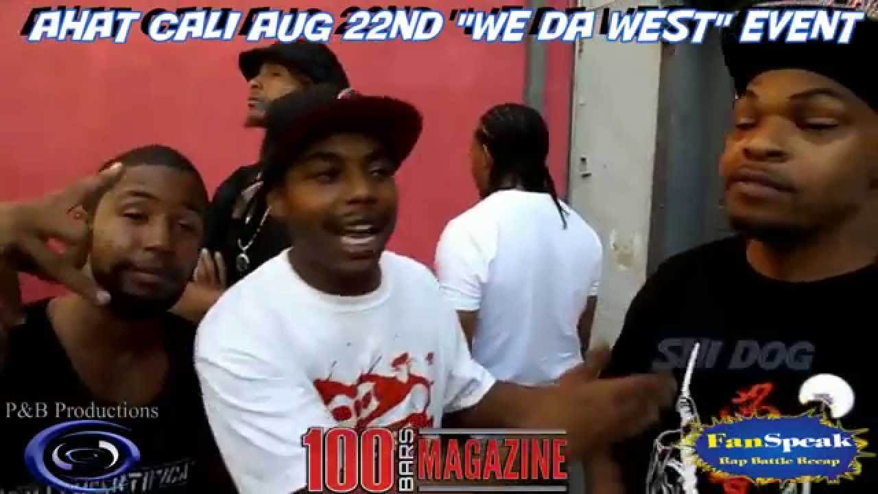 AHAT Cali #WeDaWest Preview Shi Dog vs DA Kid Clu