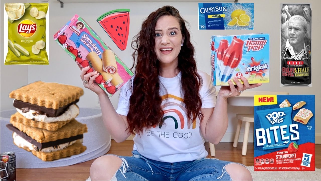 YOUTUBER TRIES HER SUBSCRIBERS FAVORITE SNACKS | summer edition.