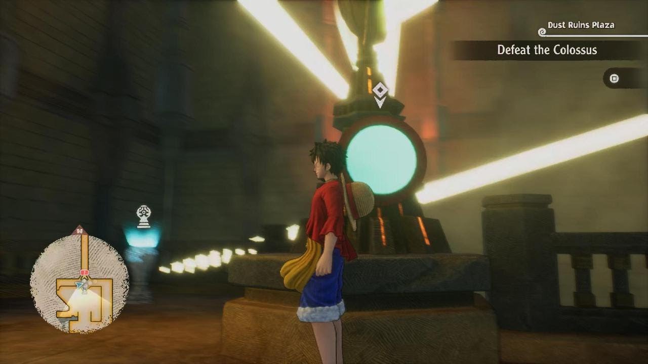 Dust Ruins Colossus Door Light Puzzle Solution | One Piece Odyssey