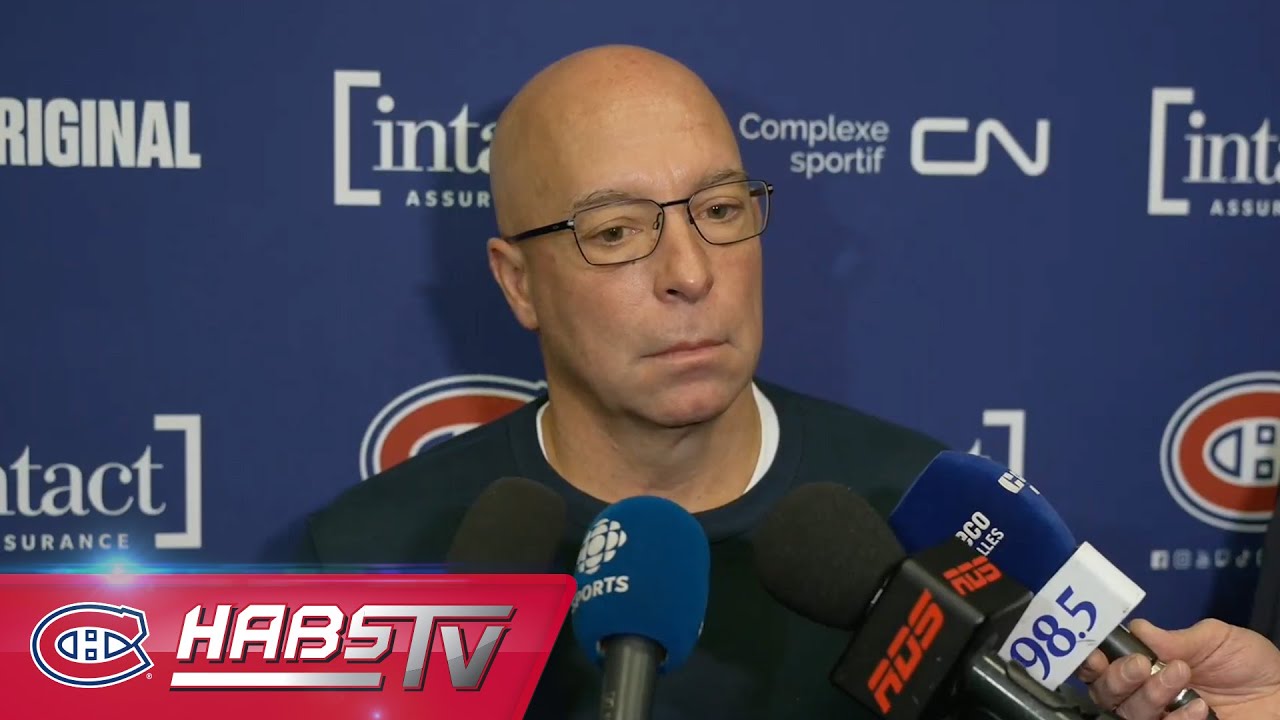 Kent Hughes addresses the media in Brossard | FULL PRESS CONFERENCE
