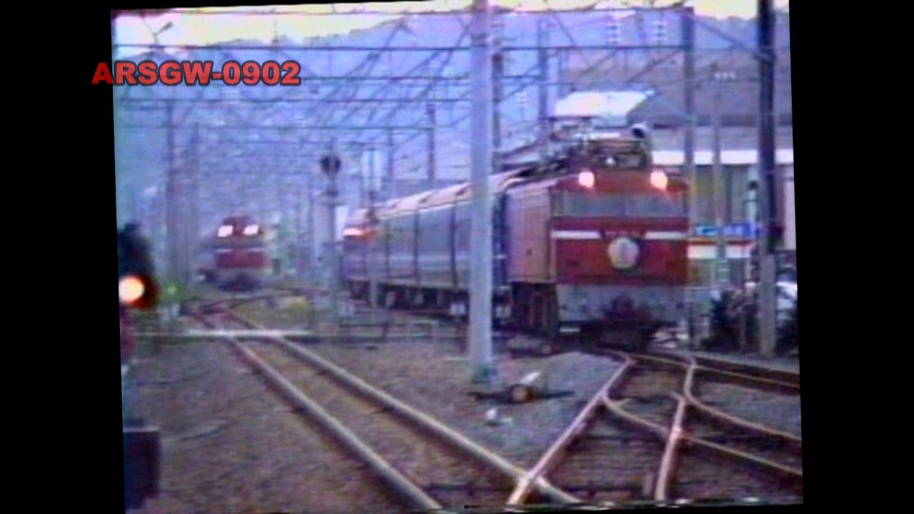 【ブルトレ併走】さくら (3)　肥前山口駅（長崎・佐世保）【寝台特急★ED76】Arsgw-0902　The Bluetrain SAKURA (3)　Parallel run