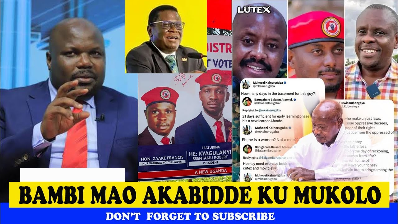 Bambi Mao Akabidde Ku Mukolo Gwe; Mubarak Munyagwa Today