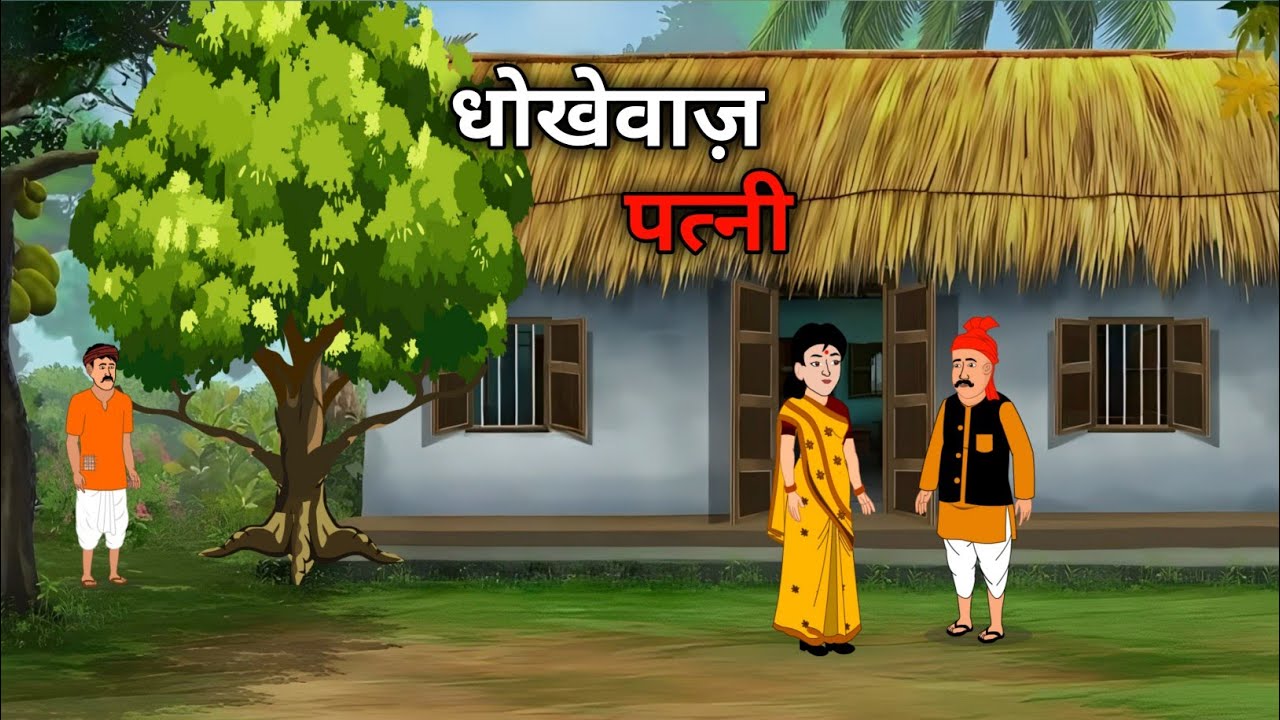 धोखे वाज़ पत्नी | dhokhe waaz patni | hindi kahaniya | moral stories | cartoon