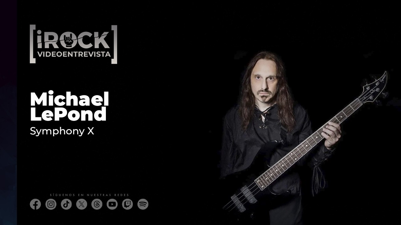 Entrevista a Michael Lepond de Symphony X (2026) [sub- Esp]