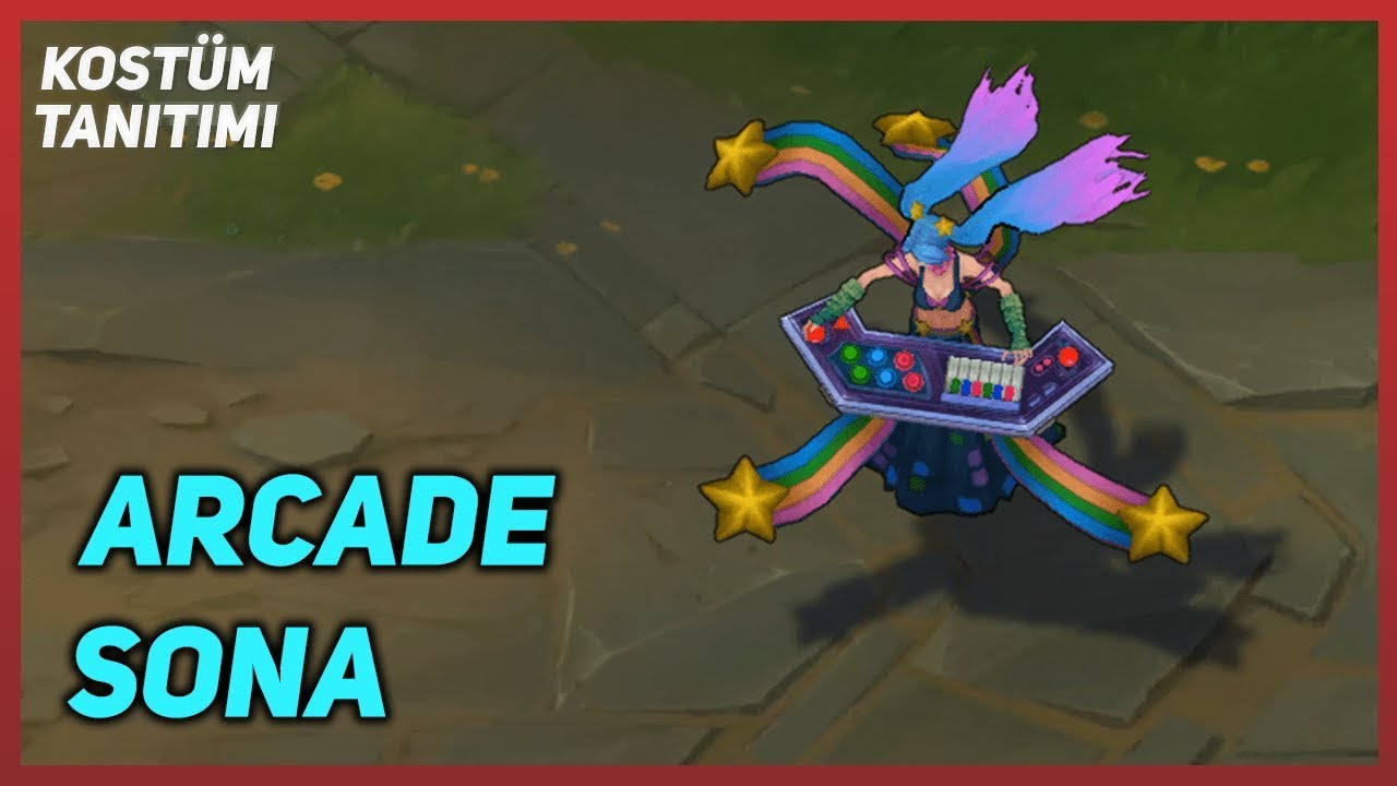 Arcade Sona (Skin Preview) League of Legends