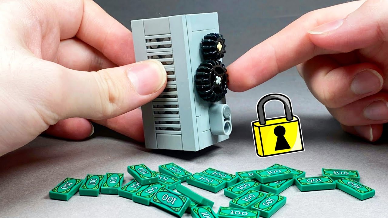 How to make a Lego Puzzle box with Safe
