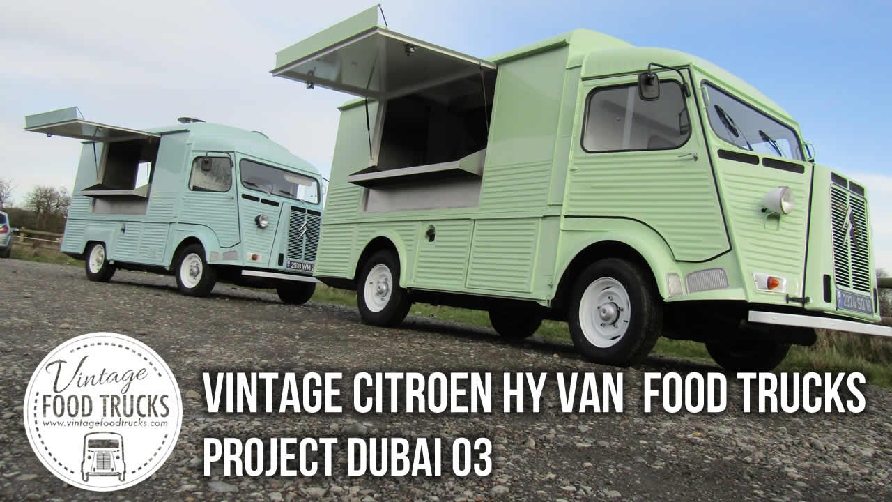 Vintage Citroen HY Van Food Trucks - Project Dubai 03