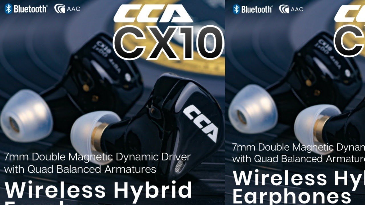 CCA CX10 Debuts soon as a True Wireless Hybrid In-ear Monitors for $50