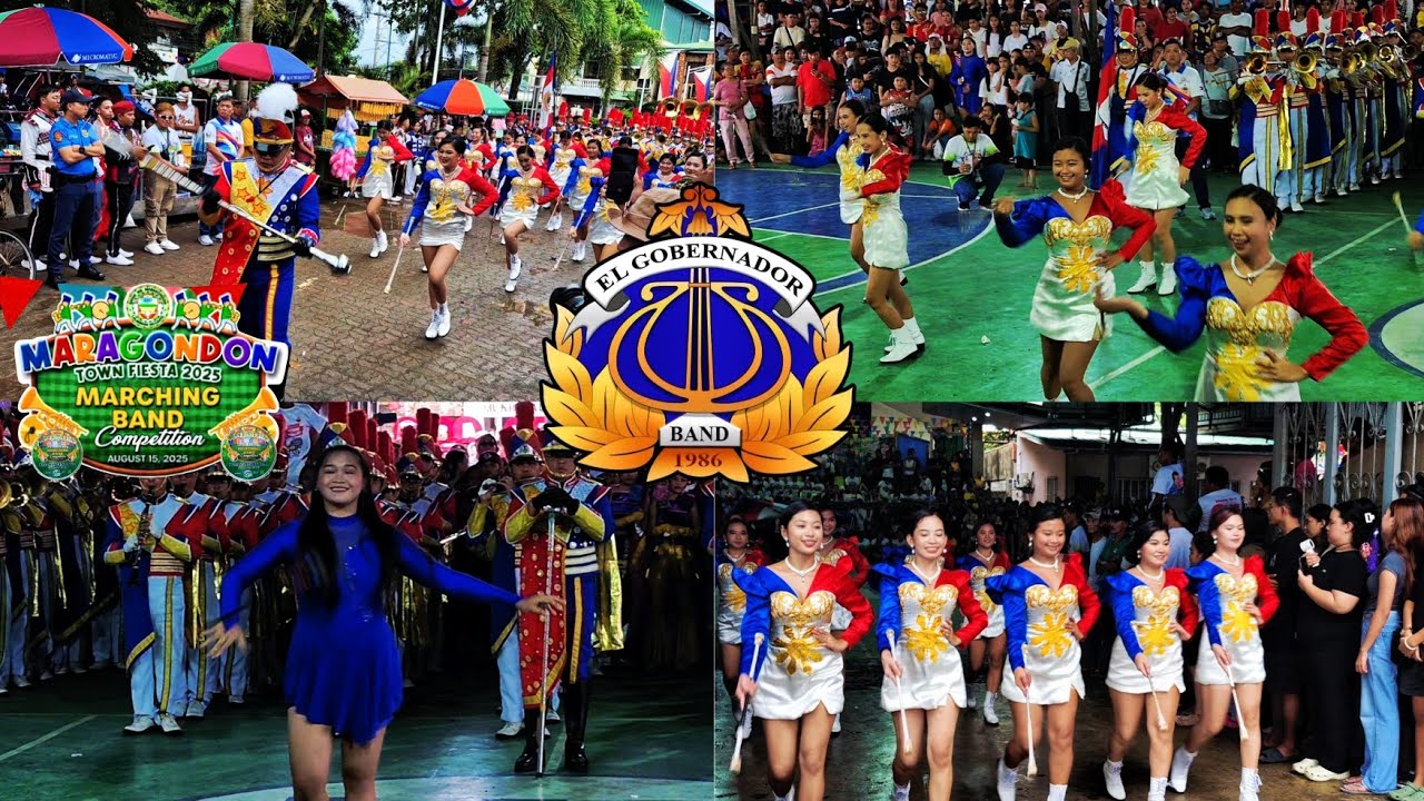 Banda El Gobernador | Maragondon Town Fiesta 2025 | Group & Solo Majorette Exibition 