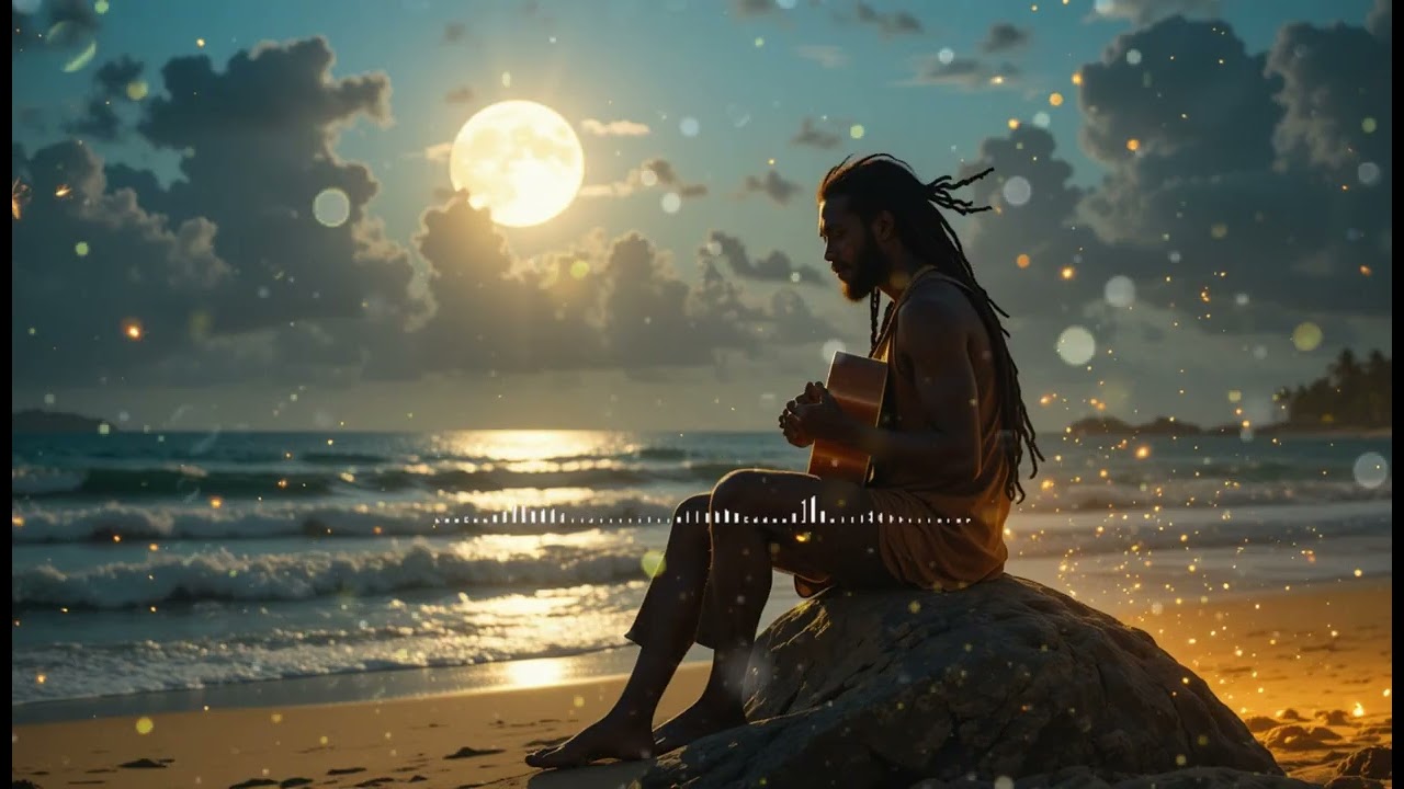 Sunset Reggae Instrumental – Warm Guitar Vibes for Peaceful and Happy Moments