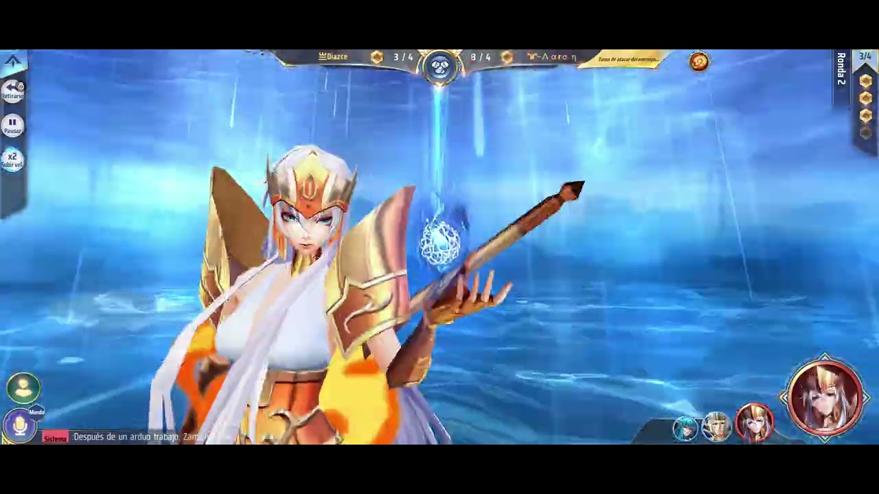 21 febrero 2026. Campeonato de caballeros. Diazce vs Aarón. La Final no se presentó Dovahkiin. 