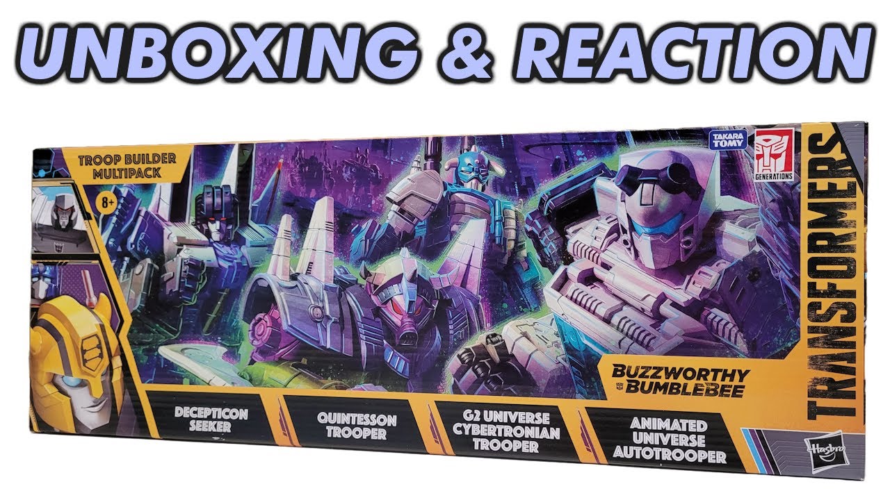 Unboxing and Reaction: Troop Builder Multipack