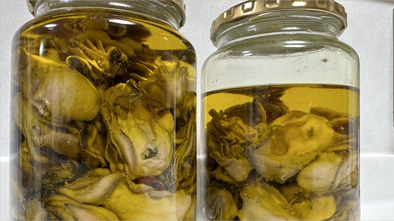 誰でも簡単に作れる牡蠣のオリーブ漬け
